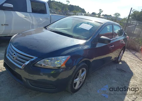 2014 Nissan Sentra Sv z USA, uszkodzony, nr VIN 3N1AB7AP8EL676289